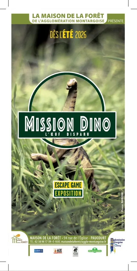 Nouveauté de l’été : Escape Game Mission Dino – L’œuf disparu