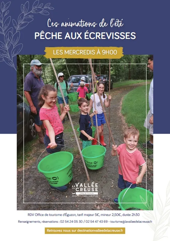 Pêche à l'écrevisse