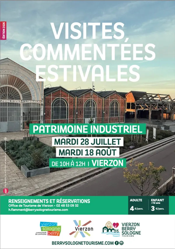 Visite commentée estivale - patrimoine industriel
