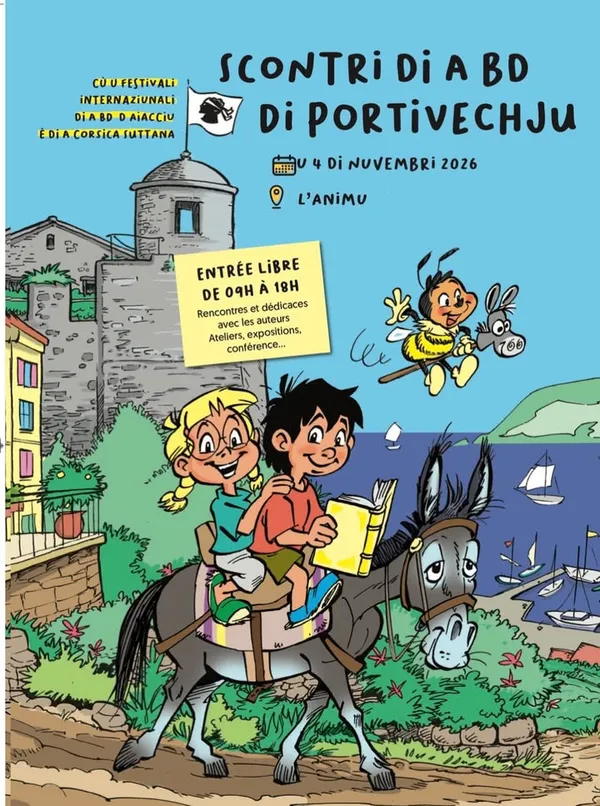 FESTIVAL INTERNATIONAL DE LA BD D'AIACCIU À L'ANIMU