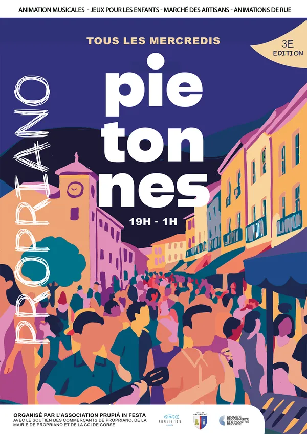 LES MERCREDIS PIETONS DE PROPRIANO