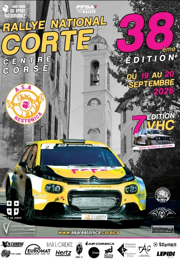 RALLYE NATIONAL DE CORTE CENTRE CORSE