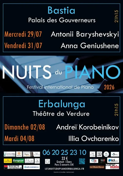 LES NUITS DU PIANO D'ERBALUNGA