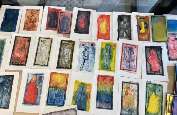 Atelier Gravure : Portrait de César