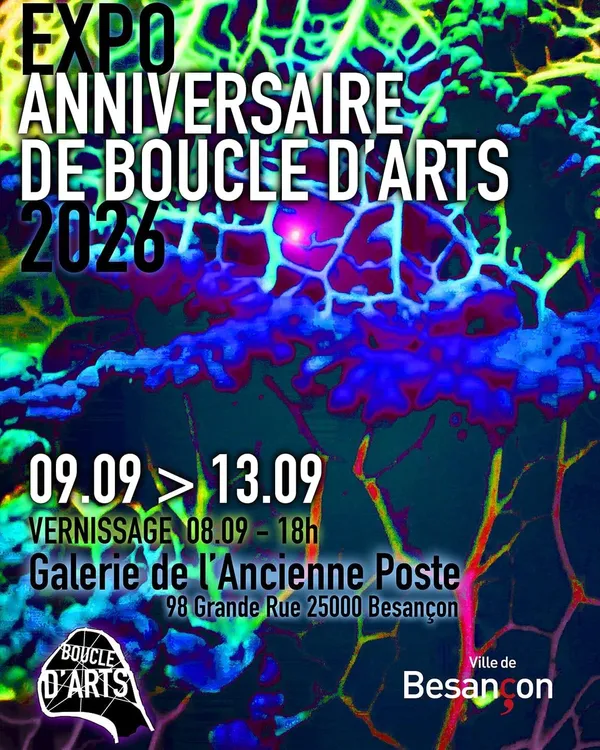 Exposition anniversaire de Boucle d'Arts