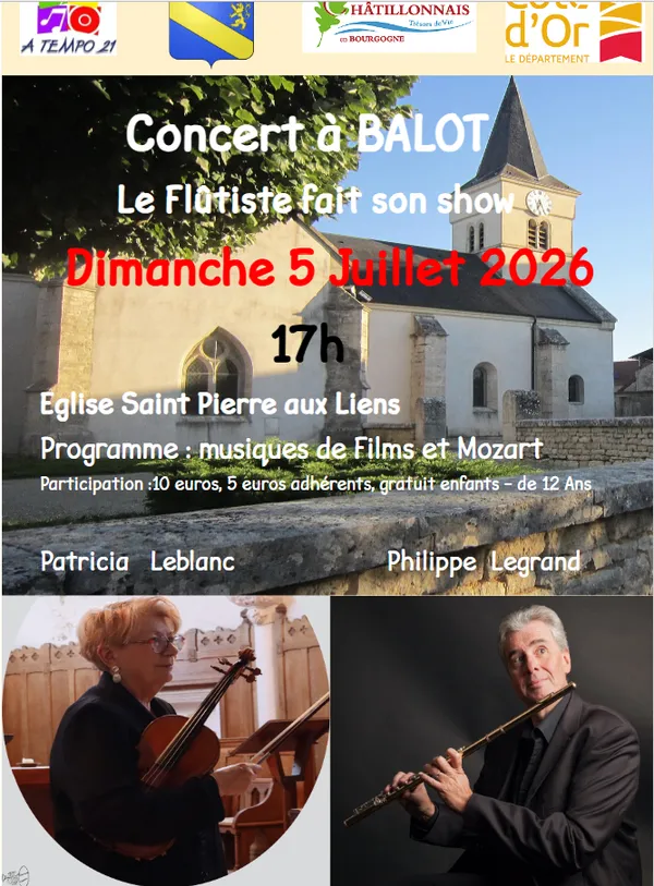 Le flûtiste fait son show