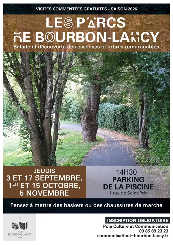 Les parcs de Bourbon-Lancy