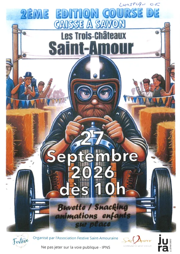 Course de caisse à savon