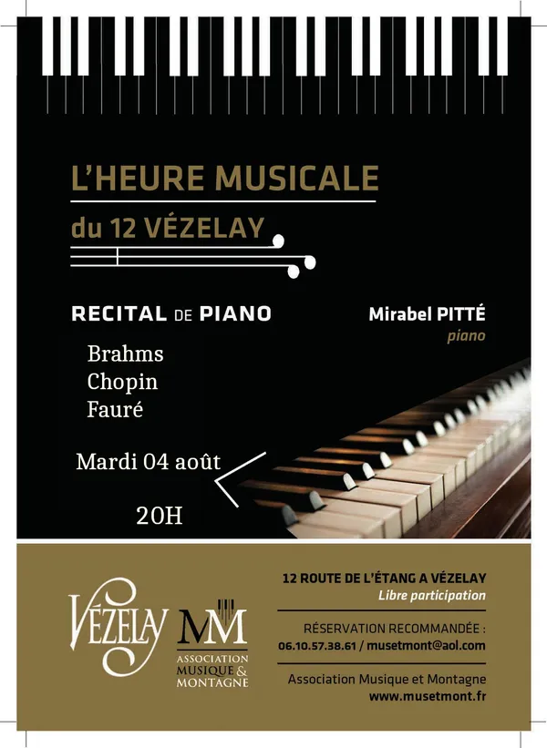 Récital de piano
