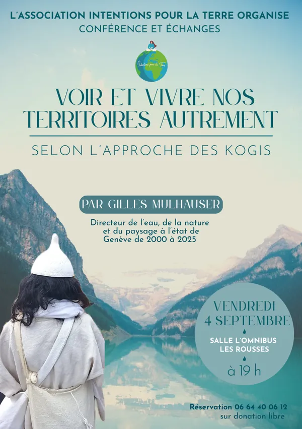 Conférence et échange "Voir et vivre nos territoires autrement"