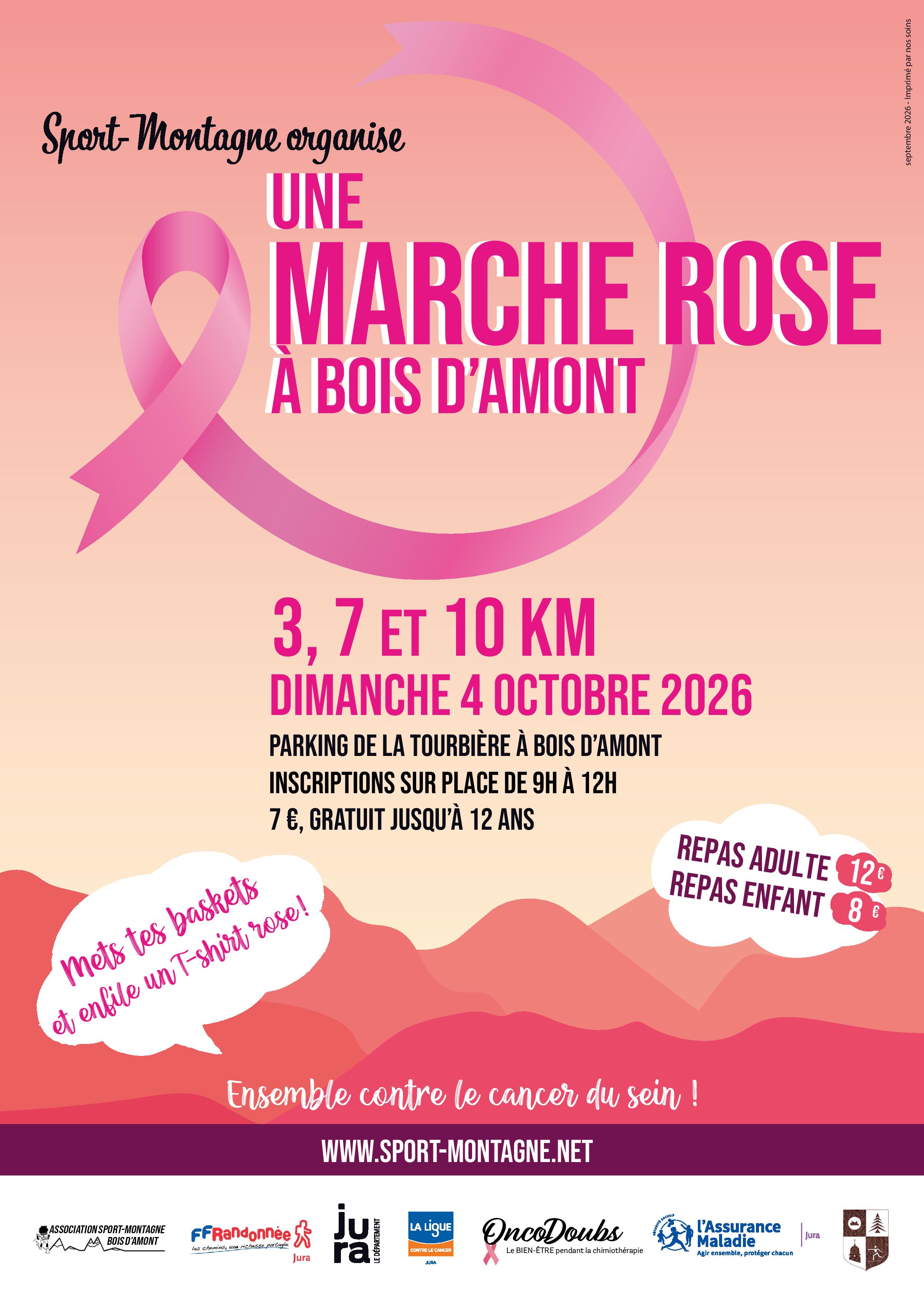Marche rose