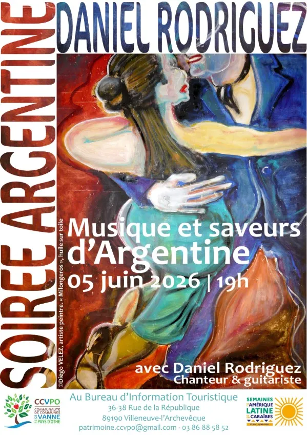 Soirée "Musique et saveurs d'Argentine"