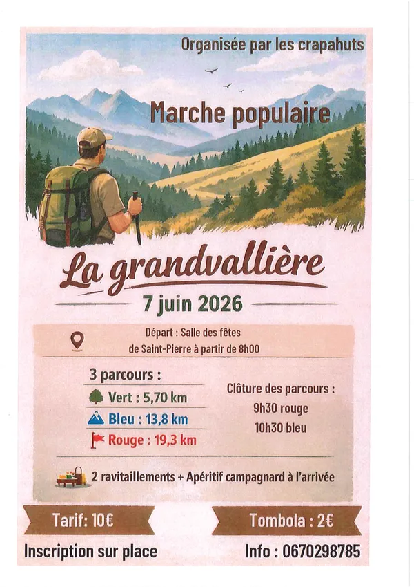 Randonnée "La Grandvallière"