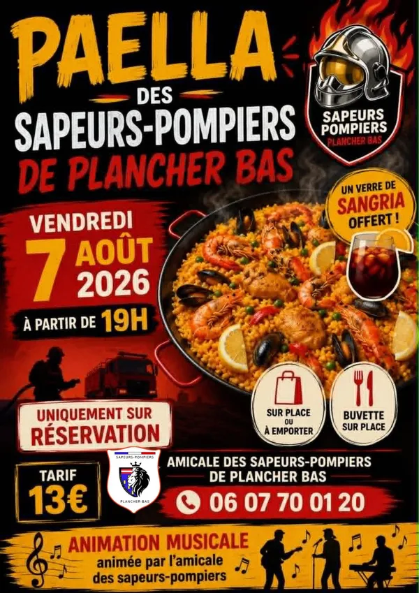 Festiv'été à Plancher-Bas - Soirée Paëlla