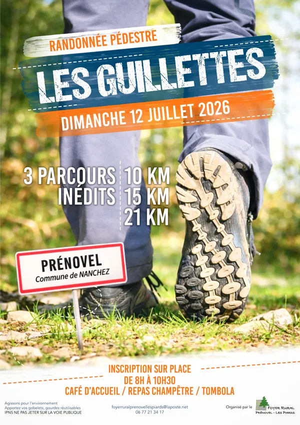 Randonnée pédestre des Guillettes