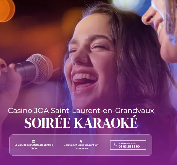 Karaoké au Casino JOA
