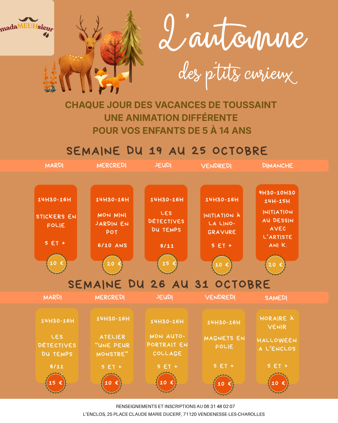 L'Automne des P'tits Curieux