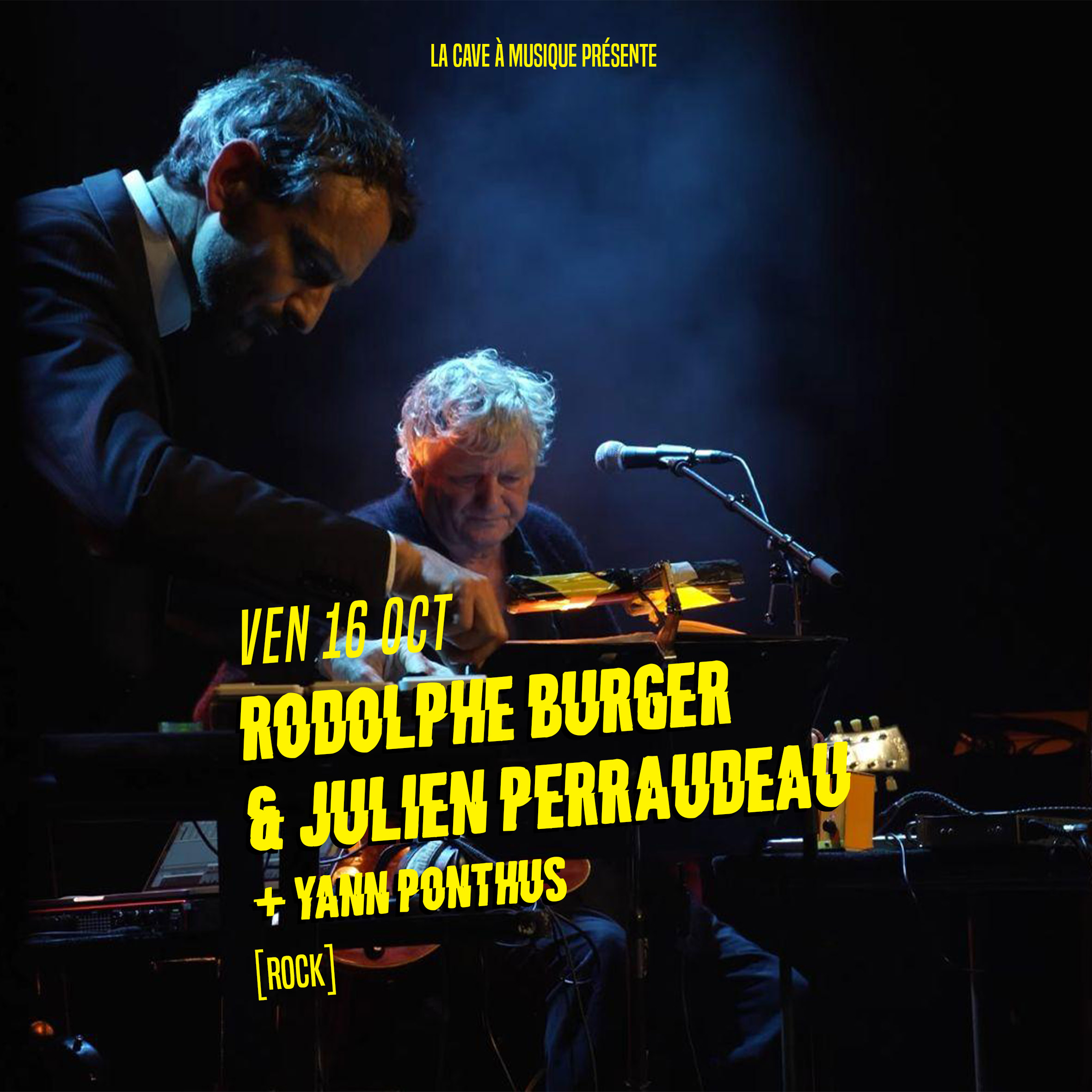 Rodolphe Burger & Julien Perraudeau : Replay Kraftwerk
+ Yann Ponthus