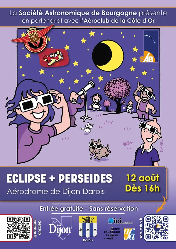 Eclipse & Perséides 2026 – SAB