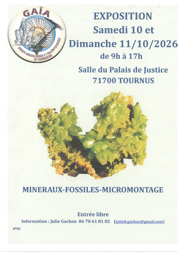 Bourse d'échanges et exposition minéraux luminescents