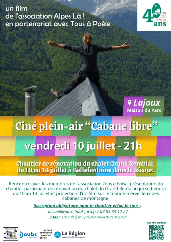 ”Cabane libre” de Alpes Là