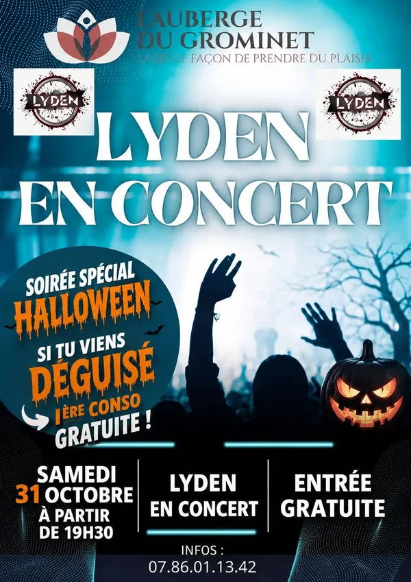 Lyden en concert à l'auberge du Grominet