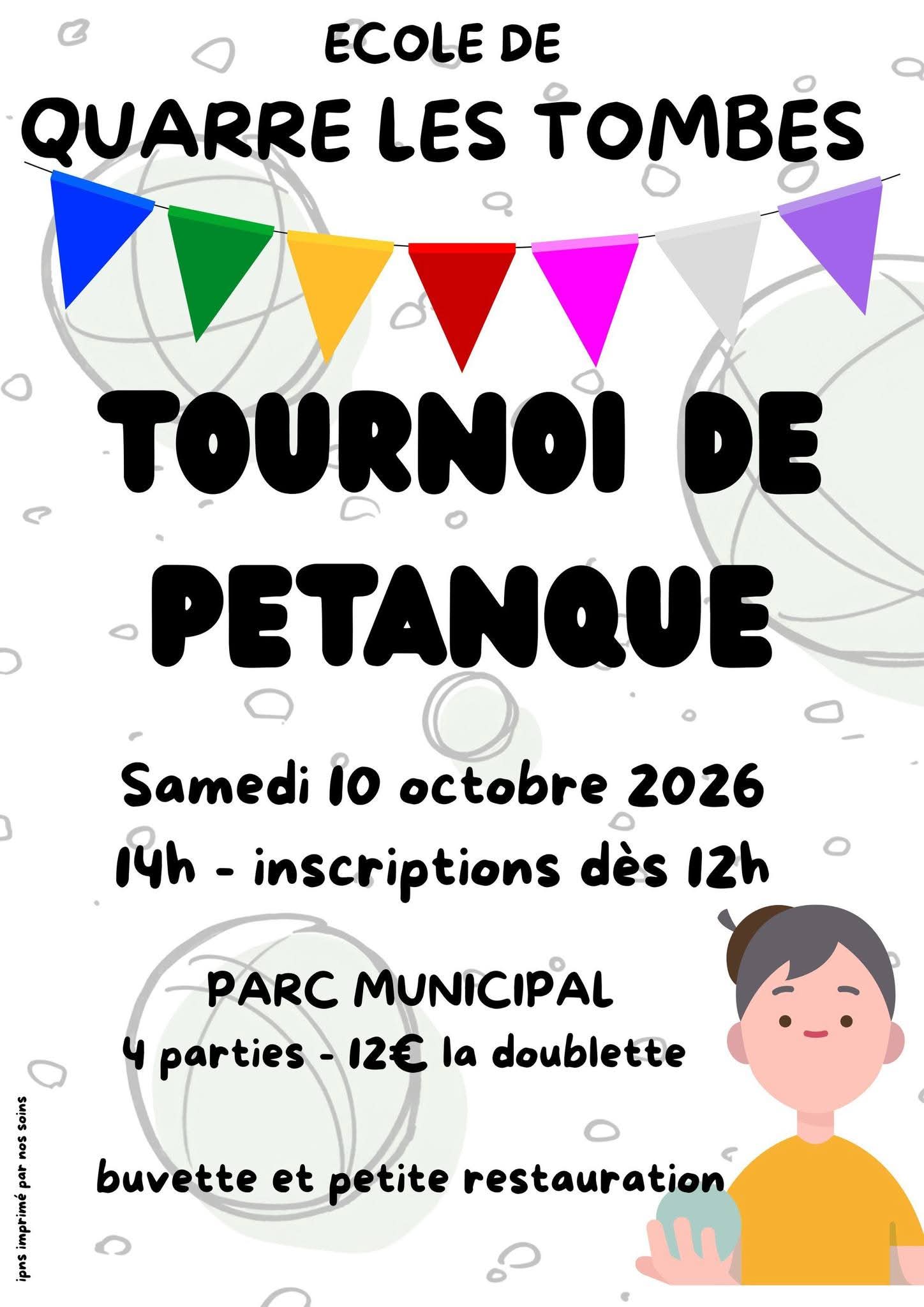Tournoi de pétanque