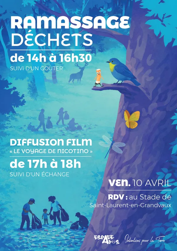 Après-midi ramassage de déchets