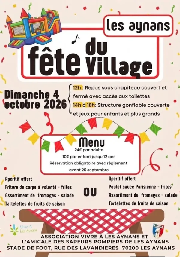 🎉 Fête du village des Aynans