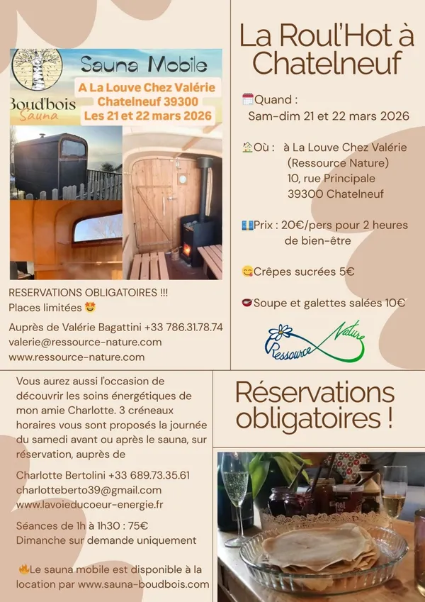 Sauna mobile