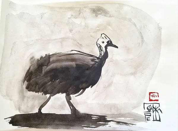 Exposition "Jeux d'encre en sumi-e"