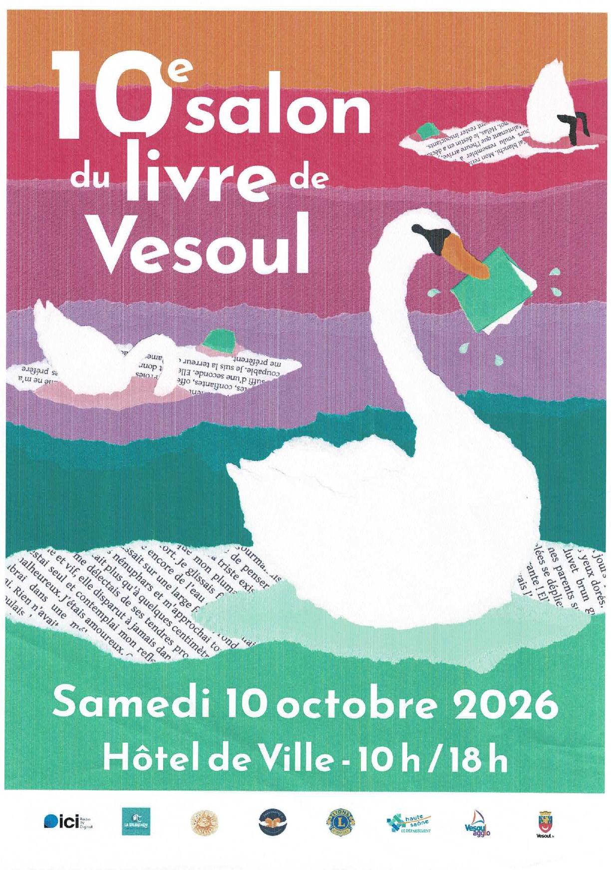 10e salon du livre a Vesoul