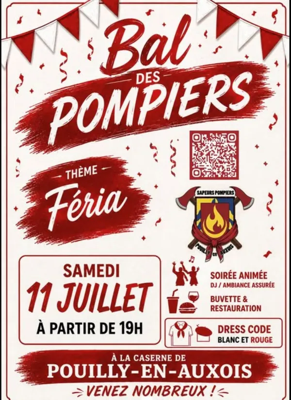 Bal des pompiers- Pouilly en Auxois