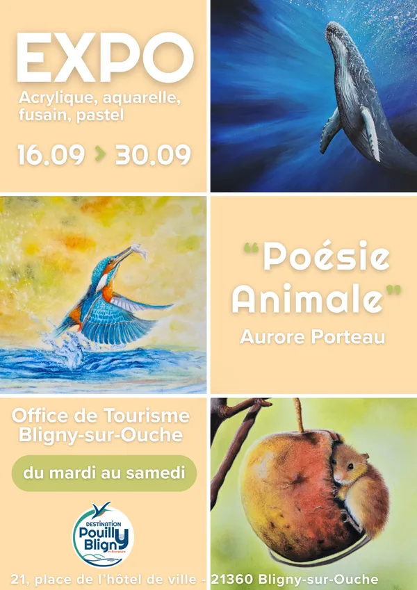 Exposition de peintures par Aurore Porteau - Bligny-sur-Ouche