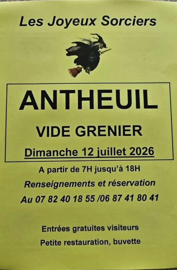 Vide grenier Antheuil