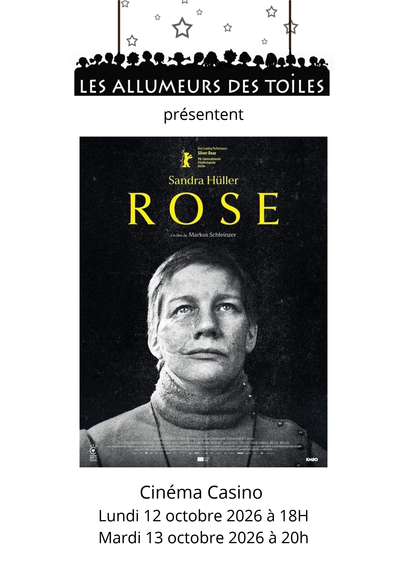 Les Allumeurs des Toiles présentent : "Rose" - Drame historique de Markus Schleinzer
