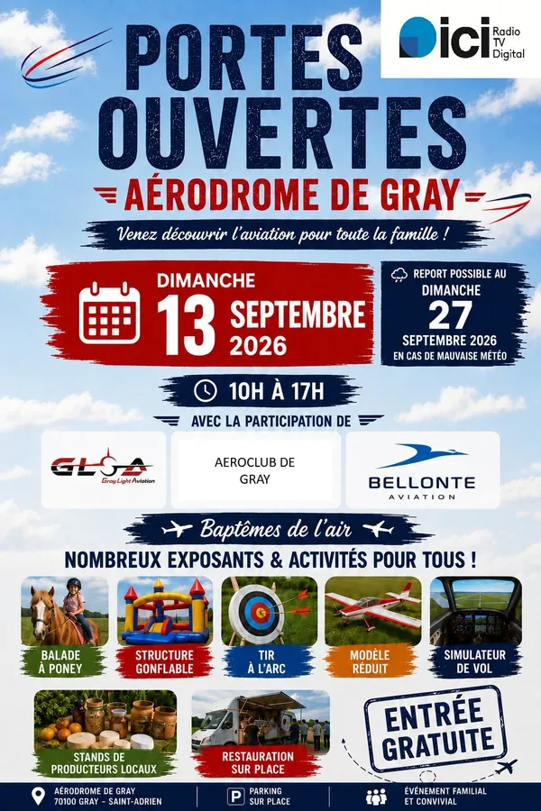 Portes ouvertes Aérodrome de Gray