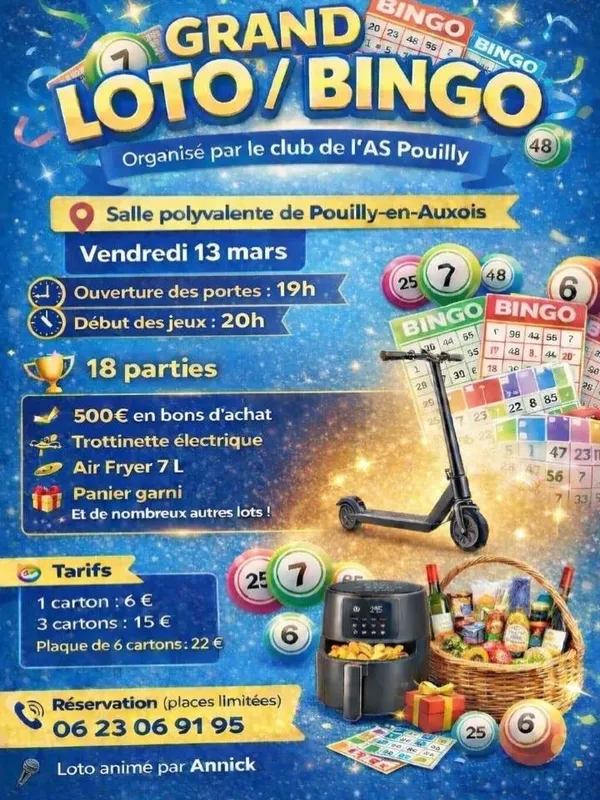 Loto- Pouilly en Auxois