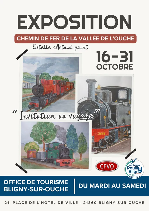 Exposition de peintures par Estelle Artaud- Bligny-sur-Ouche