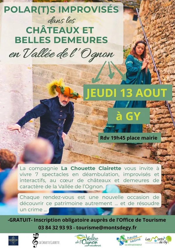 Polar(t)s improvisés en Vallée de l'Ognon à Gy COMPLET