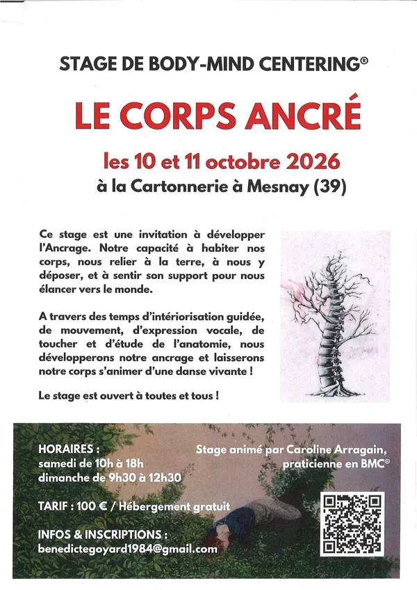 Le corps ancré