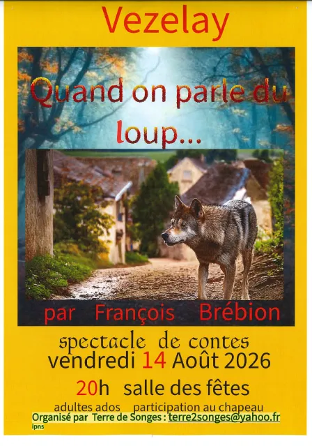Spectacle de contes - Quand on parle du loup...