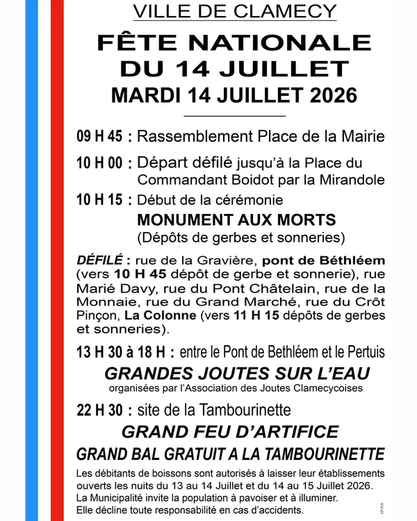 Fête Nationale à Clamecy