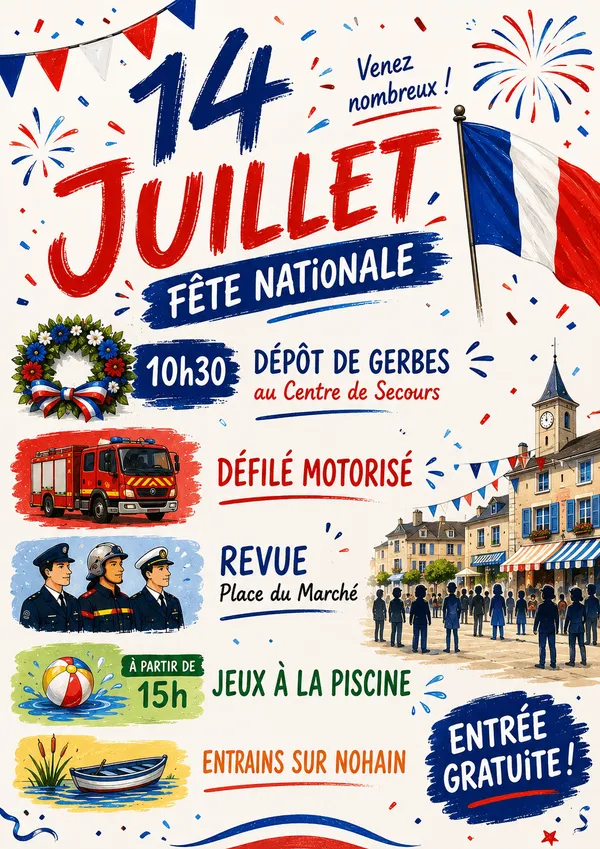 Fête nationale d'Entrains-sur-Nohain