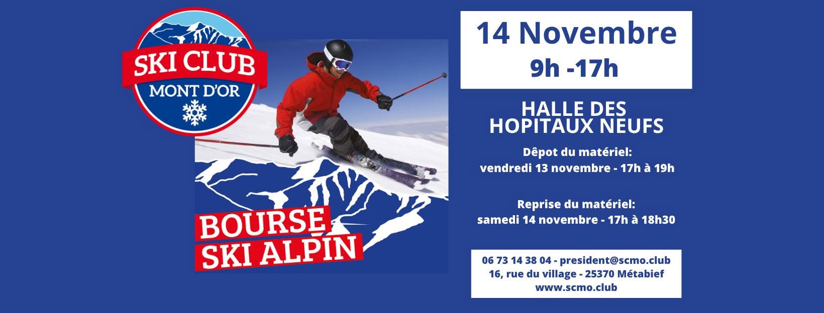 Bourse aux skis alpins