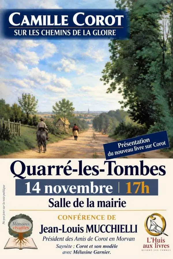 Conférence de Jean-Louis Mucchielli "Camille Corot, sur les chemins de la gloire"