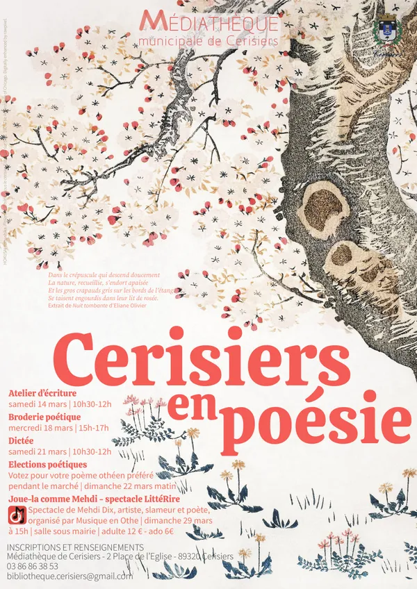 Cerisiers en poésie