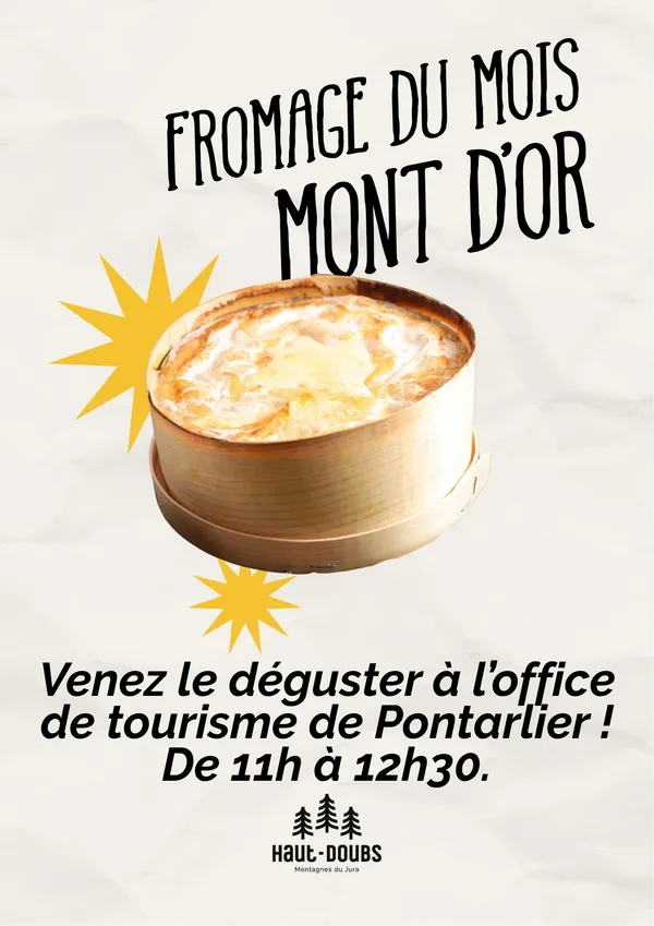Dégustation de Mont d'Or
