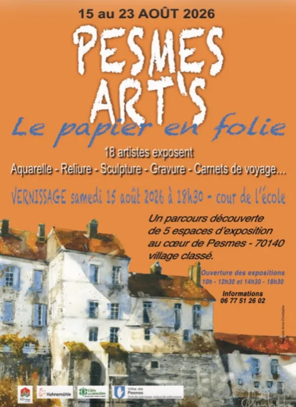 Pesmes Art's - Le papier en folie