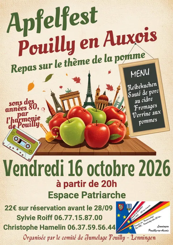 Soirée Apfelfest- Pouilly en Auxois